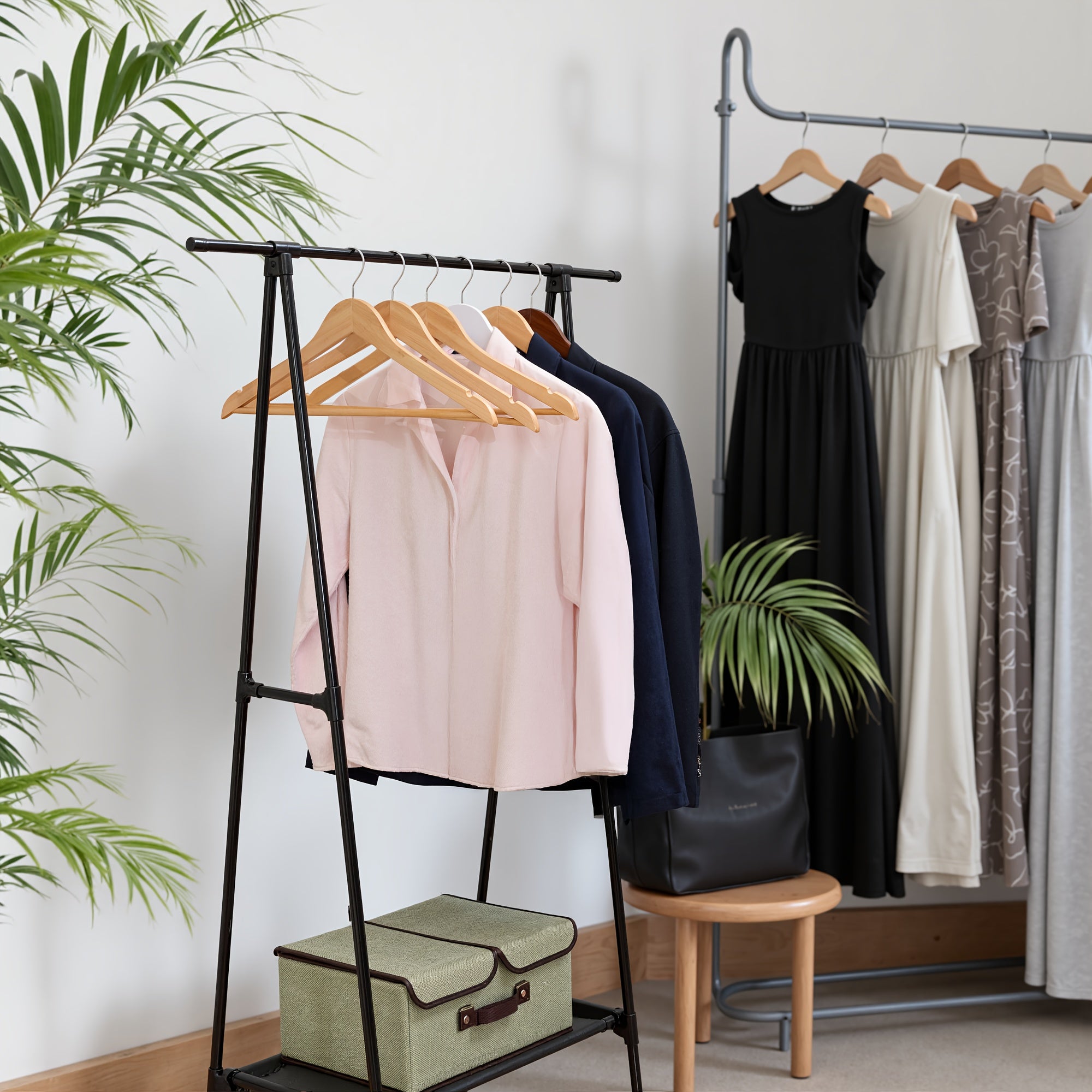 10\u002F20\u002F30pcs Wooden Clothing Racks for Retail, Used for Hanging, Perfect for Organizing Coats, And Shirts In The Bedroom, Sturdy Wood Build, Practical Clothing Shelves, Clothing Hanger, Storage Home Organization, Christmas Gift, New Year Refresh